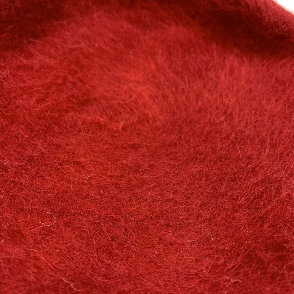 Vintage 50s Terry Sales Corporation Hat 100% Wool Shagfelt With Tafta Ribbon MCM - Picture 9 of 9